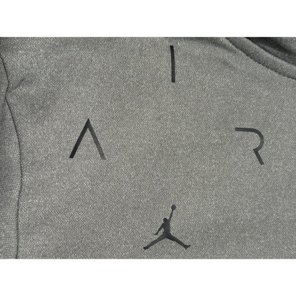 Air Jordan Dry-Fit Youth Core Performance Thermal Hoodie - Grey L NEW MSRP $50 - Picture 5 of 5